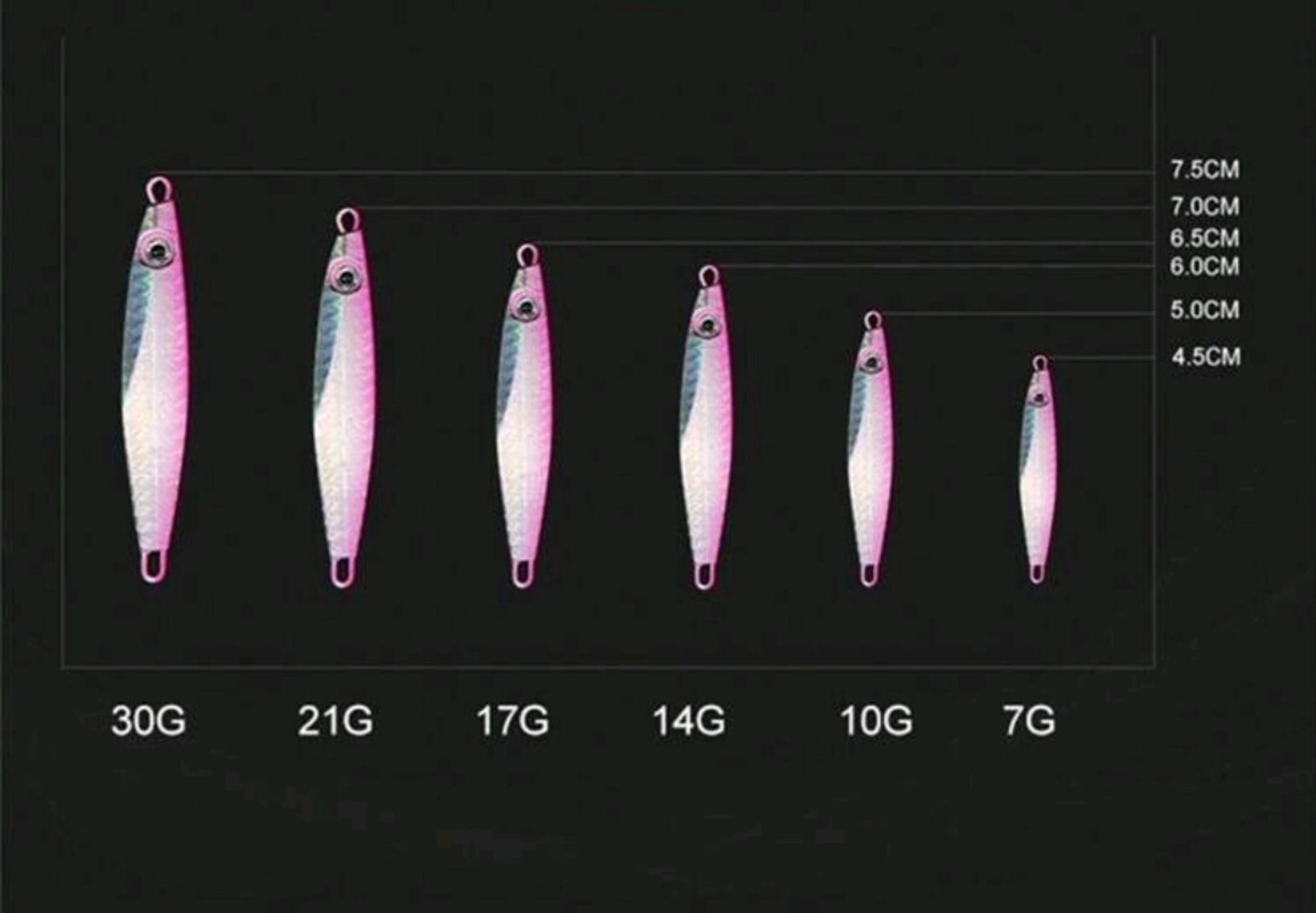 5 Jig señuelo - 2